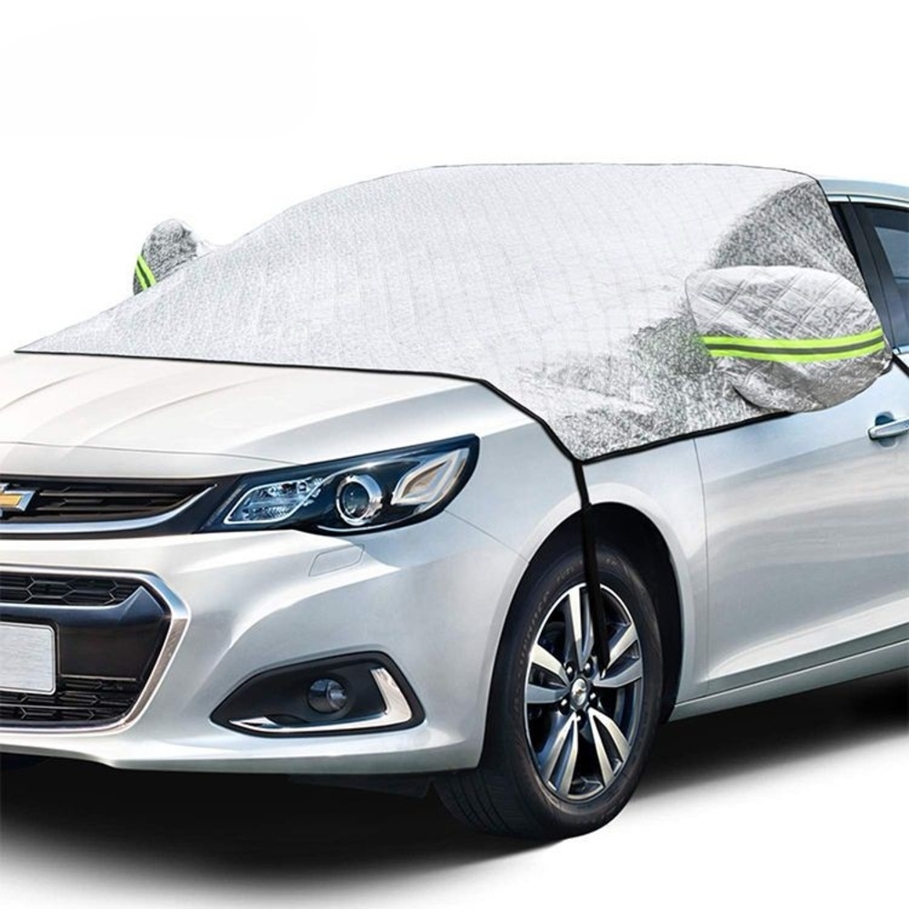 Car Snow Covers for Windshield and Side Mirrors Non Woven Aluminium Covers